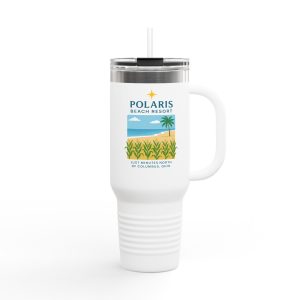 Travel Mug - Polaris Beach Resort Insulated 40oz