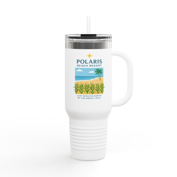 Travel Mug - Polaris Beach Resort Insulated 40oz